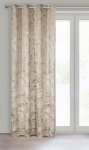 Zasłona Debra 135x270 beżowo szampańska przelotki