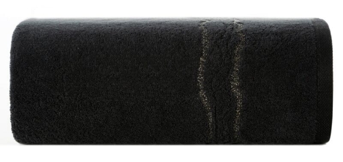 Ręcznik bawełniany czarny 30x50 Karin