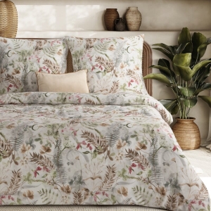 Komplet pościeli z bawełny satynowej Spring 220x200 florystyczne motywy