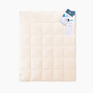 Kołdra całoroczna pierze gęsie 155x200 krem 1,8kg