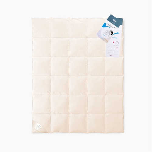 Kołdra całoroczna pierze gęsie 155x200 krem 1,8kg