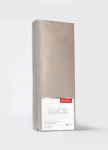 Prześcieradło Pure 220x200 satynowe z gumką w kolorze taupe