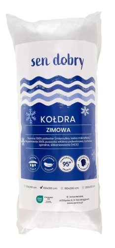 Kołdra Sen Dobry 220x200 zimowa