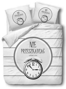 Pościel bawełniana 160x200 nie przeszkadzać