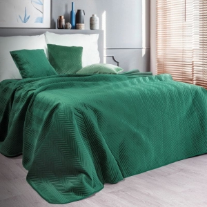 Narzuta Sofia 220x240 ciemno zielona