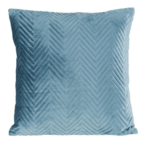 Poszewka dekoracyjna velvet Sofia 45x45 niebieska
