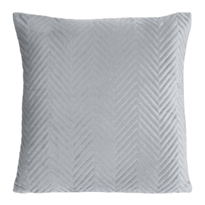 Poszewka dekoracyjna velvet Sofia 45x45 srebrna