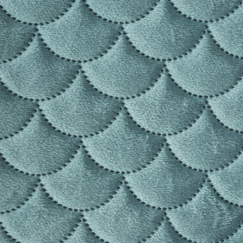 Narzuta wypalana 220x240 miętowa