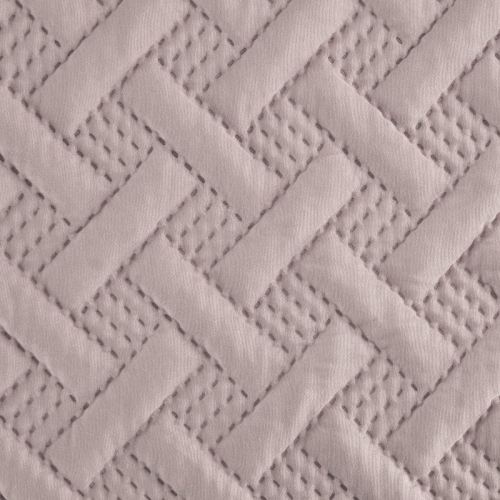 Narzuta pikowana 220x240 pudrowa