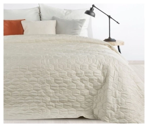 Narzuta wypalana 170x210 kremowa Vanesa