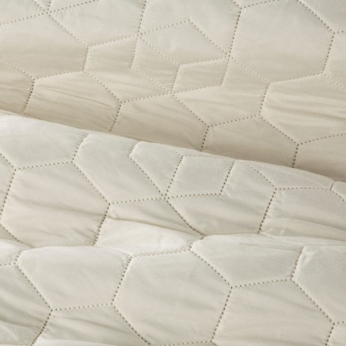 Narzuta wypalana 170x210 kremowa Vanesa