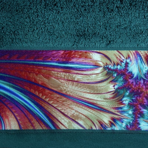 Ręcznik 50x90 Azul ciemno turkusowy