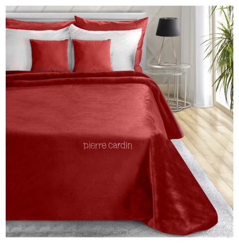 Koc 160x240 czerwony Pierre Cardin