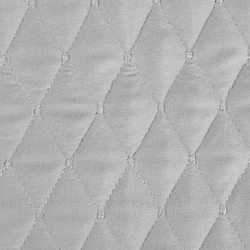 Narzuta dekoracyjna 170x210 srebrna Galia 